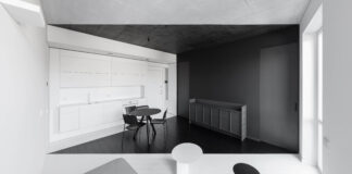 Vilnius: 40 mq in bianco e nero per un progetto contemporaneo