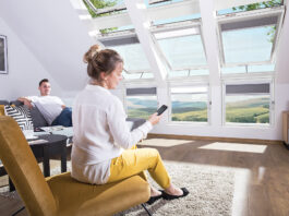 FTP-V WiFi la finestra da tetto per la mansarda smart