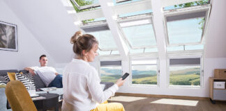 FTP-V WiFi la finestra da tetto per la mansarda smart