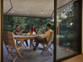 Motivi bifacciali per le nuove tende da sole decorative