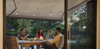 Motivi bifacciali per le nuove tende da sole decorative