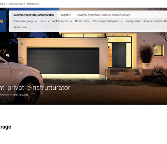 Nuovo sito con grafiche aggiornate per Hörmann Italia