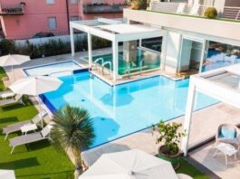 L’Hotel Ocelle Thermae & Spa e la sua nuova tenda a pergola