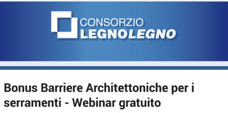 Webinar gratuito su Bonus Barriere Architettoniche per i serramenti