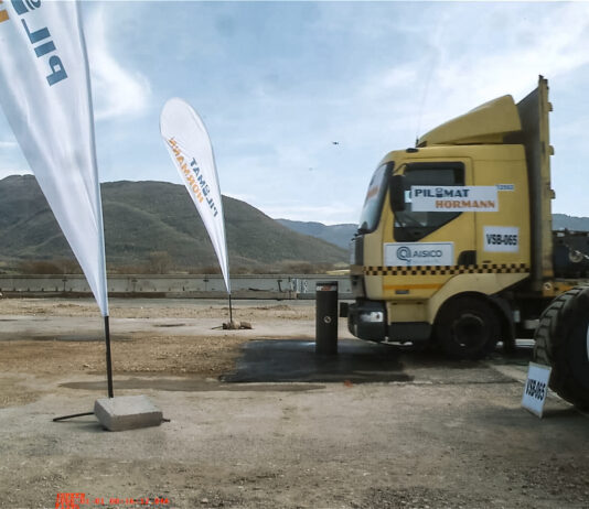 Il dissuasore 275/K4SF-900RM per la sicurezza