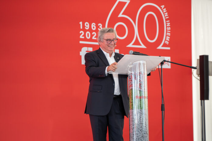 Il Prof. Klaus Fischer Presidente e Titolare del Gruppo fischer