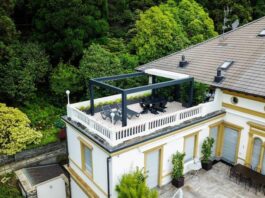 Villa Barberis a Baveno e il suo nuovo spazio open air