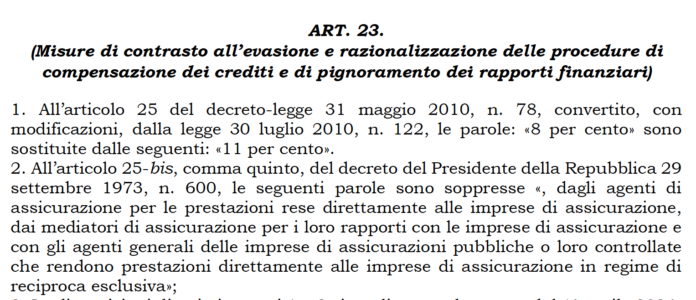 Bozza legge di Bilancio 2024