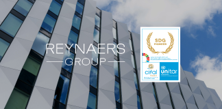 L’ONU riconosce il Gruppo Reynaers come pioniere della sostenibilità