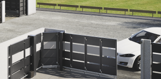 Nuovi kit per cancelli scorrevoli sezionali Radius Inverso