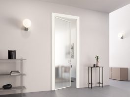 Cristal Frame Battente: la soluzione con profilo in alluminio
