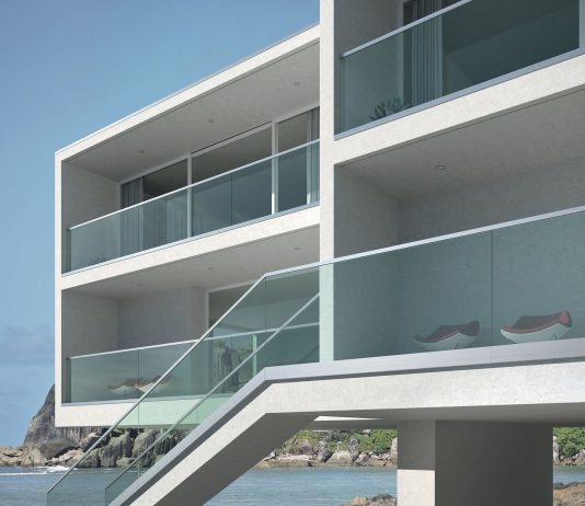 Glass U: sistemi modulari per la realizzazione di parapetti tutto vetro