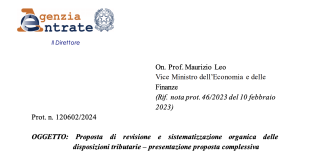 Riforma fisco, in consultazione pubblica 9 testi unici per semplificare