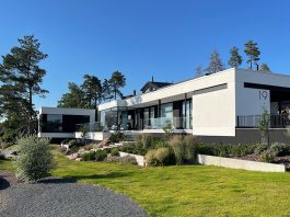 La premiata Villa Havet e le porte a scomparsa