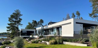 La premiata Villa Havet e le porte a scomparsa