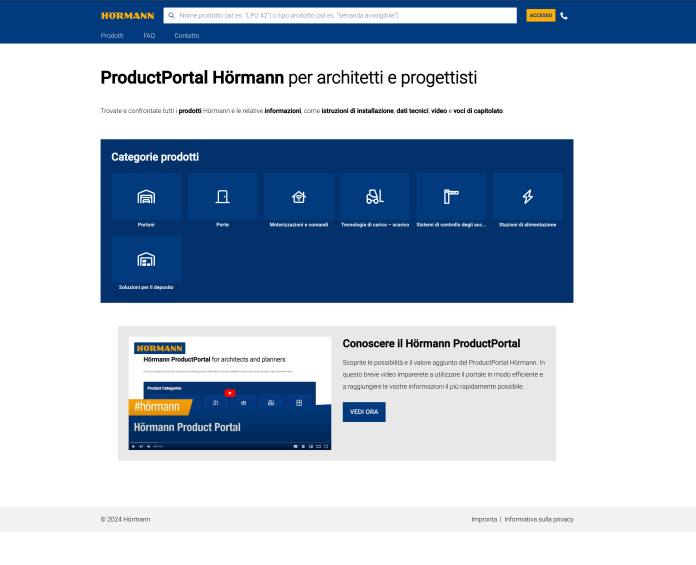 H-Product Portal