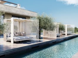 La Balinese: alluminio verniciato per l’outdoor