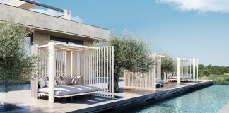 La Balinese: alluminio verniciato per l’outdoor