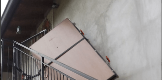 Super carrello per il trasporto di serramenti e porte