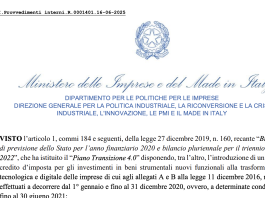 Agevolazioni Transizione 4.0, iniziate le prenotazioni sui fondi disponibili