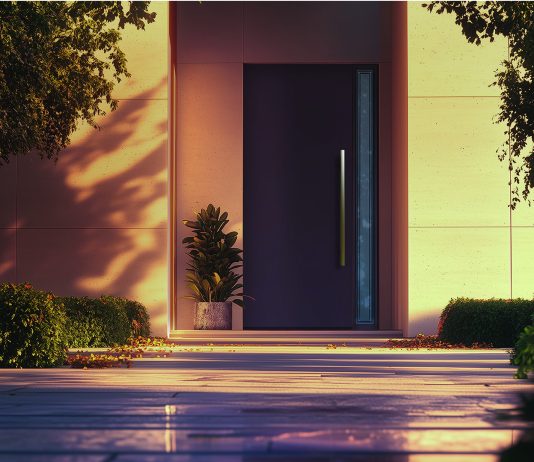 Giesse presenta Proxima, cerniera ultrasottile per porte in alluminio