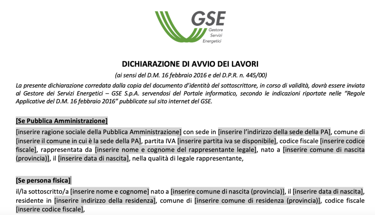 Incentivi Conto Termico 3.0 al via. Atteso aggiornamento portale GSE