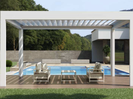 Ischia ed Elba, le pergole bioclimatiche per il controllo della luce solare Ischia MVLine