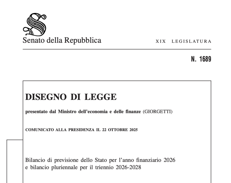 Proroga (alcuni) bonus edilizi.  Legge Bilancio 2026 in Parlamento