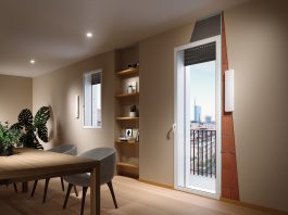 Il monoblocco Salus con VMC integrata