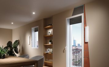 Il monoblocco Salus con VMC integrata