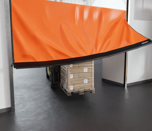 La nuova porta rapida flessibile V 5025 Z con tecnologia Zipper