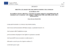 Stretta UE sui claim ambientali: per aziende/operatori si valuteranno i fatti