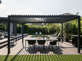 Movie: la nuova pergola bioclimatica con lamelle orientabili