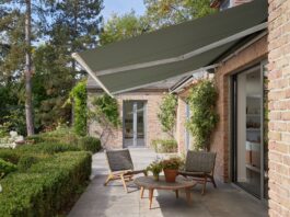 Origin, la gamma di tessuti riciclati per tende da sole