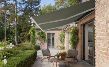 Origin, la gamma di tessuti riciclati per tende da sole