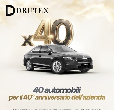 Drutex lancia il contest Drutex League: in palio 36 auto
