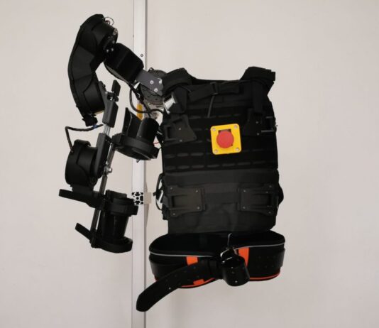 Inail e Università Cusano brevettano esoscheletro indossabile