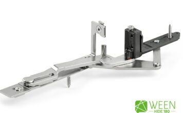 Ween Hide 180: cerniera a scomparsa evoluta per anta ribalta