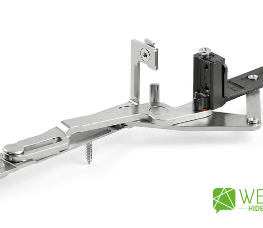 Ween Hide 180: cerniera a scomparsa evoluta per anta ribalta