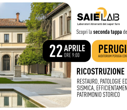 Saie Lab – Ricostruzione: restauro, patologie edilizie, sismica, efficientamento del patrimonio storico