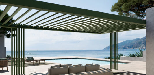 CODE, il sistema outdoor di BT che rivoluziona il concetto di pergola bioclimatica