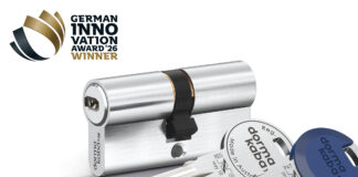revy di dormakaba premiato al German Innovation Award 2026 per innovazione e sicurezza negli accessi dormakaba