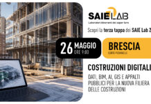 SAIE Lab a Brescia: focus su dati, BIM, AI, GIS e appalti pubblici