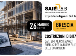 SAIE Lab a Brescia: focus su dati, BIM, AI, GIS e appalti pubblici