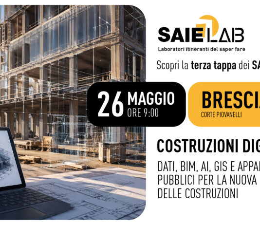 SAIE Lab a Brescia: focus su dati, BIM, AI, GIS e appalti pubblici
