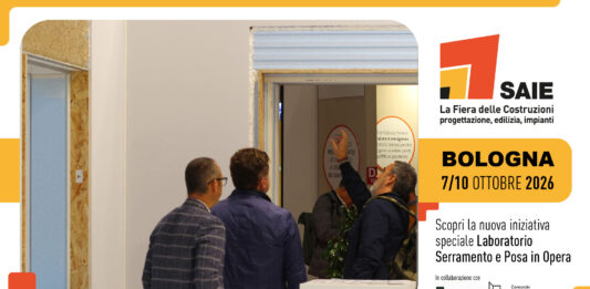 SAIE 2026: Consorzio LegnoLegno realizza il Laboratorio Serramento e Posa in Opera