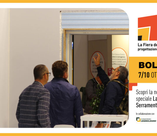 SAIE 2026: Consorzio LegnoLegno realizza il Laboratorio Serramento e Posa in Opera