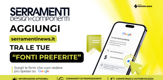 Aggiungi serramentinews.it alle tue fonti preferite di Google
