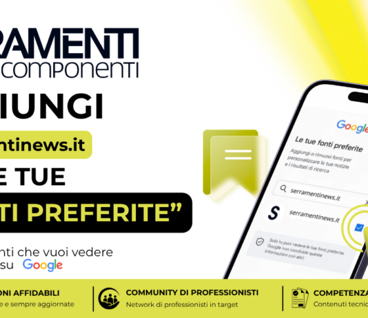 Aggiungi serramentinews.it alle tue fonti preferite di Google