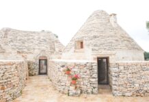 Nuova luce per i trulli di una masseria a Noci